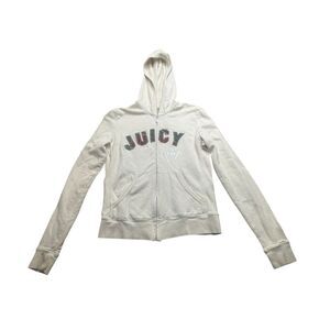 Vintage‎ Juicy Couture Rare Women Tracksuit Size Large Beige Y2K Juicy Prep